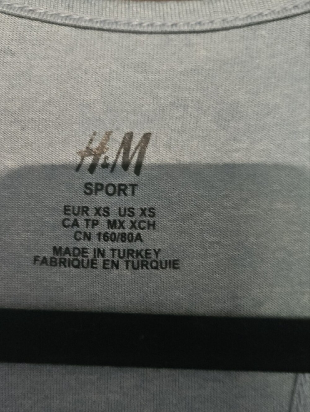 H&M Pale Blue Racerback Tank - Picture 2 of 4